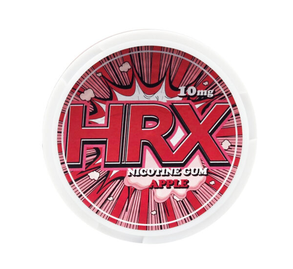 HRX Nicotine Gum Apple 10mg